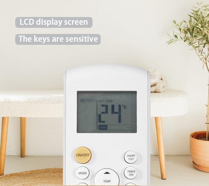Lightweight Universal IR Remote for Midea Air Conditioners – Easy Button Control