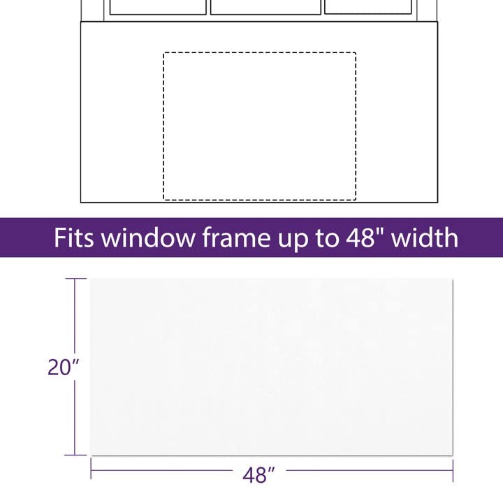 Full Surround Window AC Insulation Foam Side Panels for Air Conditioner
