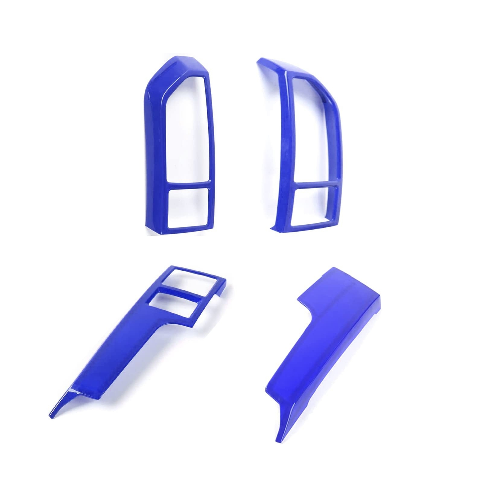 Keptrim for F150 Blue Central Console Air Conditioner Panel Trim for 2015 201…