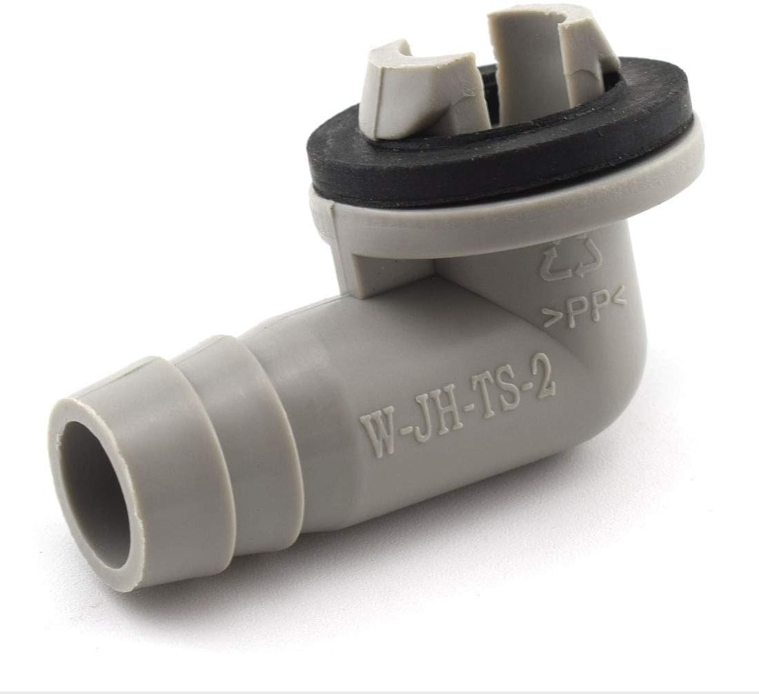 Air Conditioner Ac Drain Hose Elbow Connector Fitting Condensate Draining Adapte