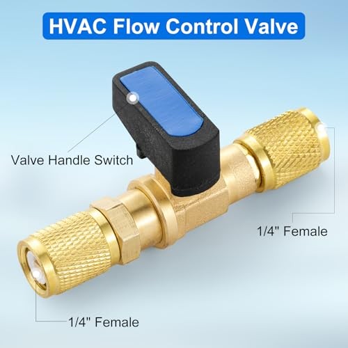/4 SAE Female HVAC Control Valve Air Conditioner Ball Valve/4 SAE Female 1