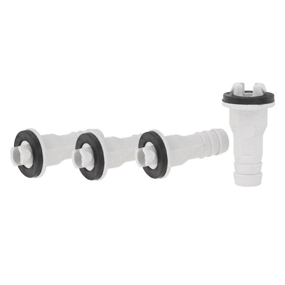 4Pcs Air Conditioner Drain Hose Connector Window Drain Adapter Straight Fitting