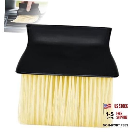 Car Interior Brush, Automotive Interior Dusting Brush, Car Interior Yellow