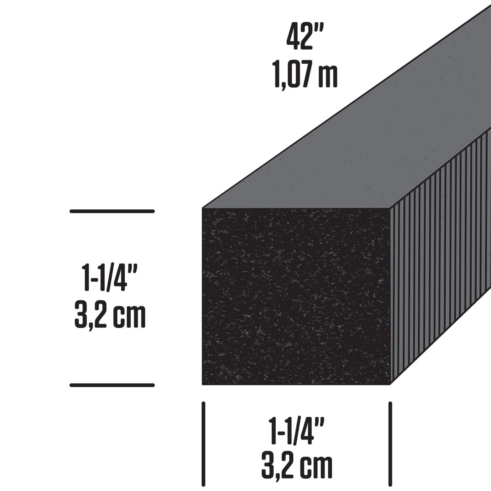 Air Conditioner Weatherseal for Window Units Gray 42 Inch Foam Insulation Seal