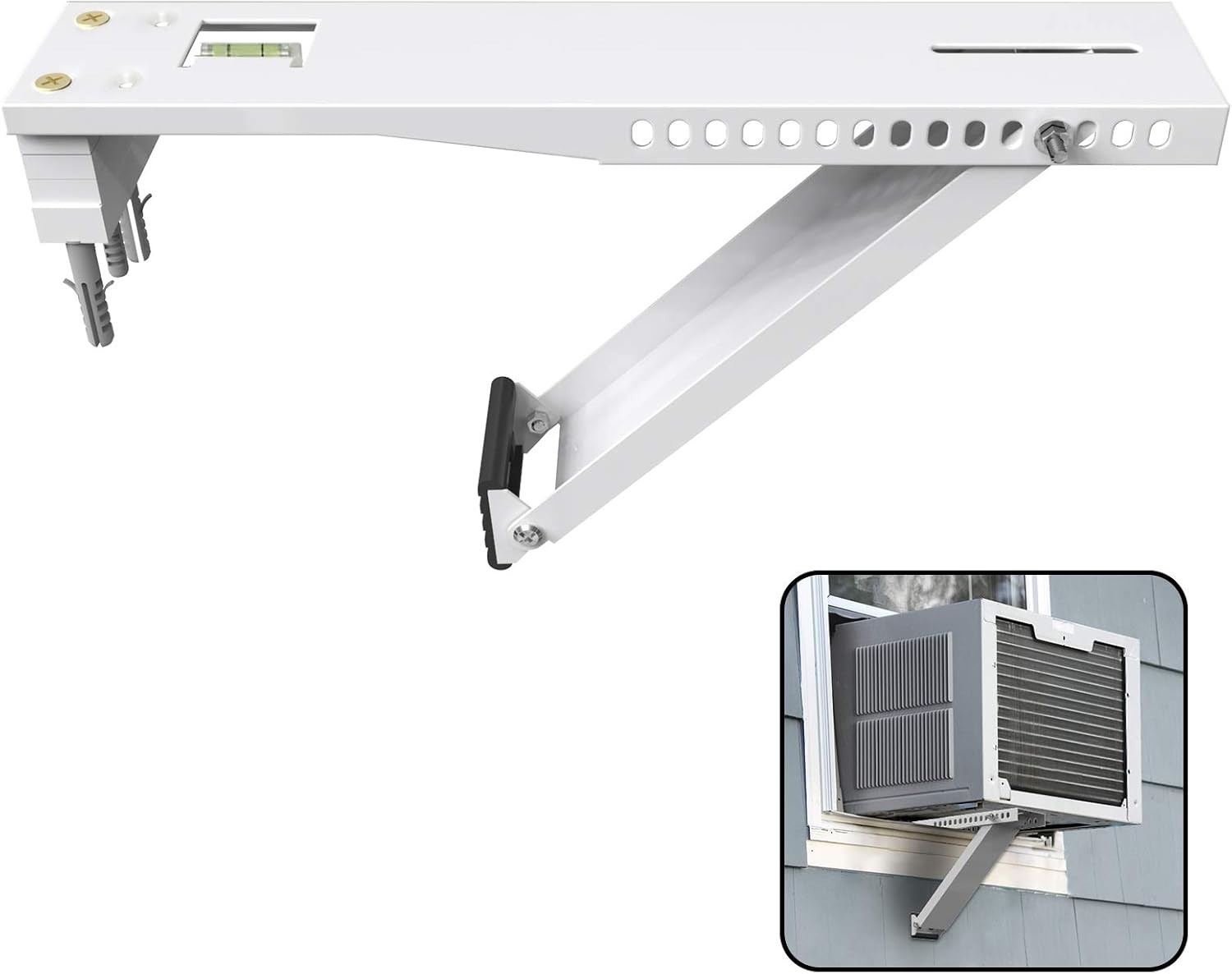 BJADE&rsquo;S Universal Window Air Conditioner Bracket Light Duty Support Up to 85lbs