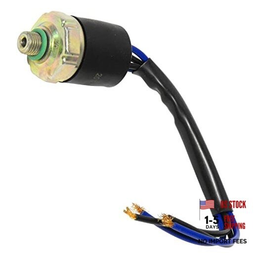 Universal Air Conditioner A/C Trinary Switch (SW4001C), Black