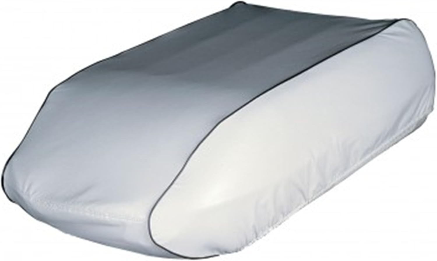 RV Air Conditioner Cover White Vinyl Protect Rooftop AC 21 Inch Size