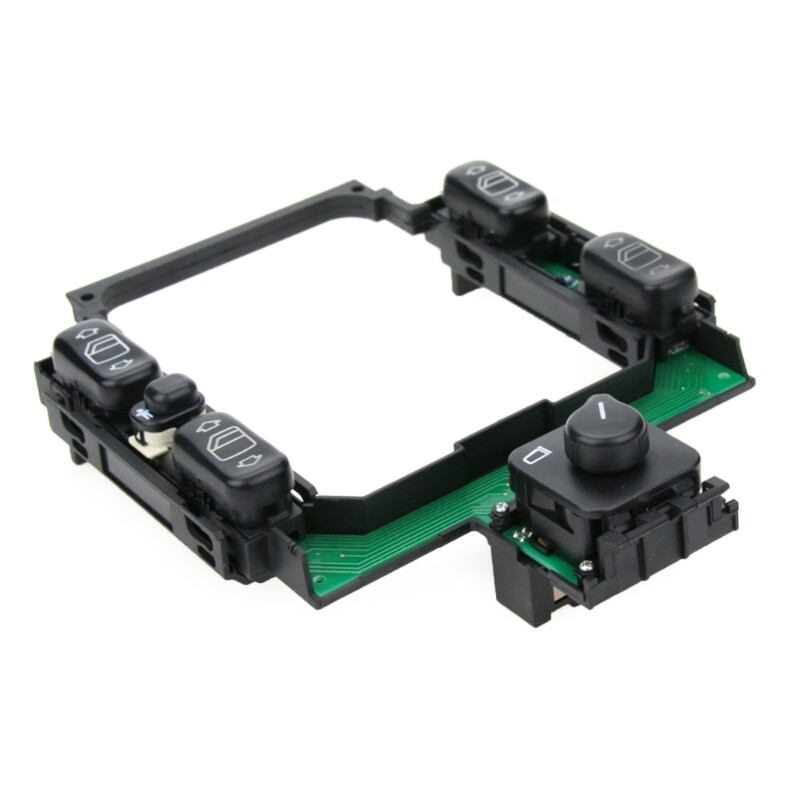 Power Window Control Switches ABS Car Window Switches for W210 W202 E320 E300
