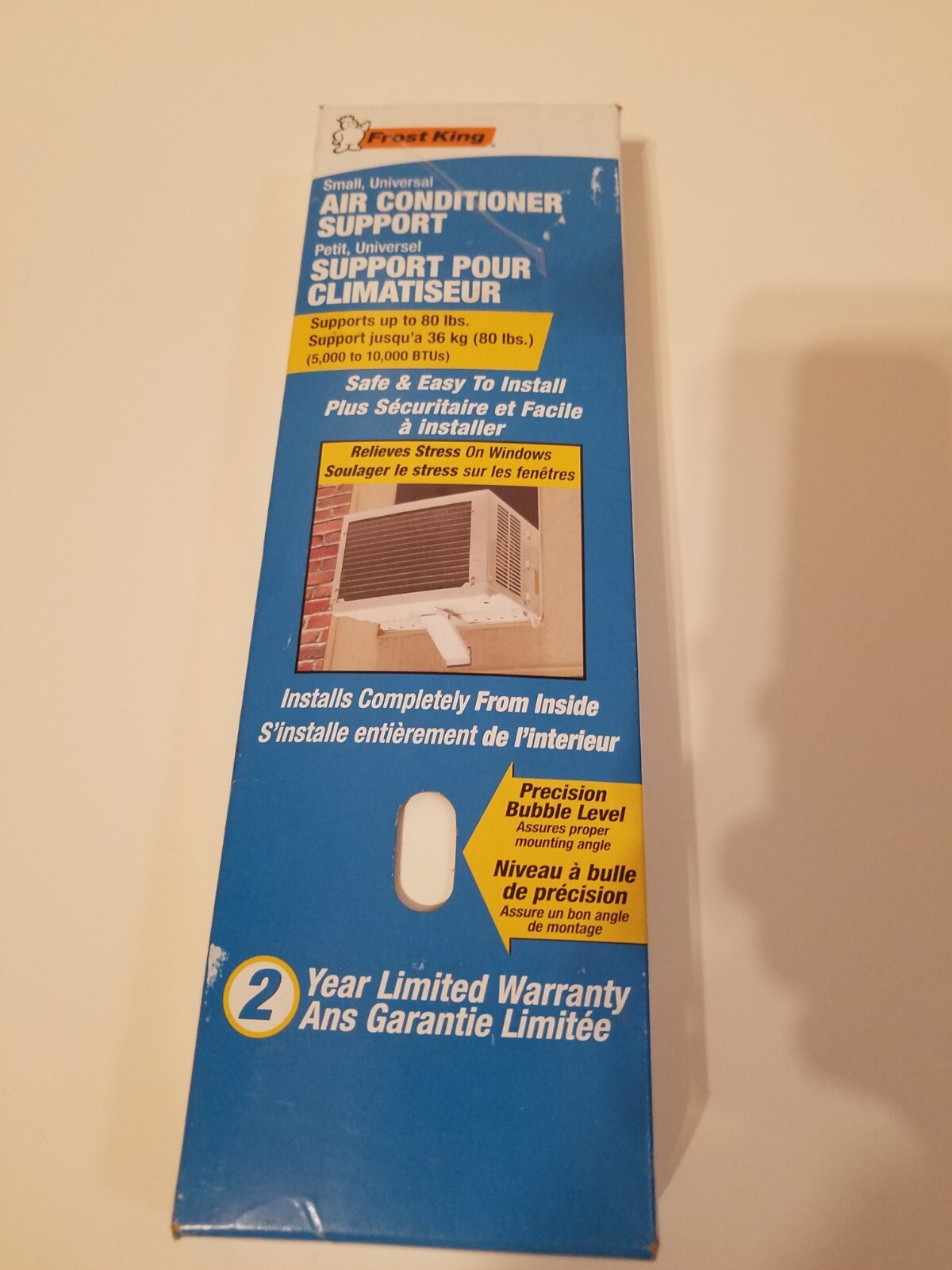 Frost King ACB80HC Small 80 lb Air Conditioner A/C Window Support Bracket NEW