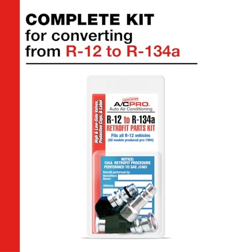 Car Air Conditioner Adapter Kit, Complete AC Conversion Adapter Kit Converts