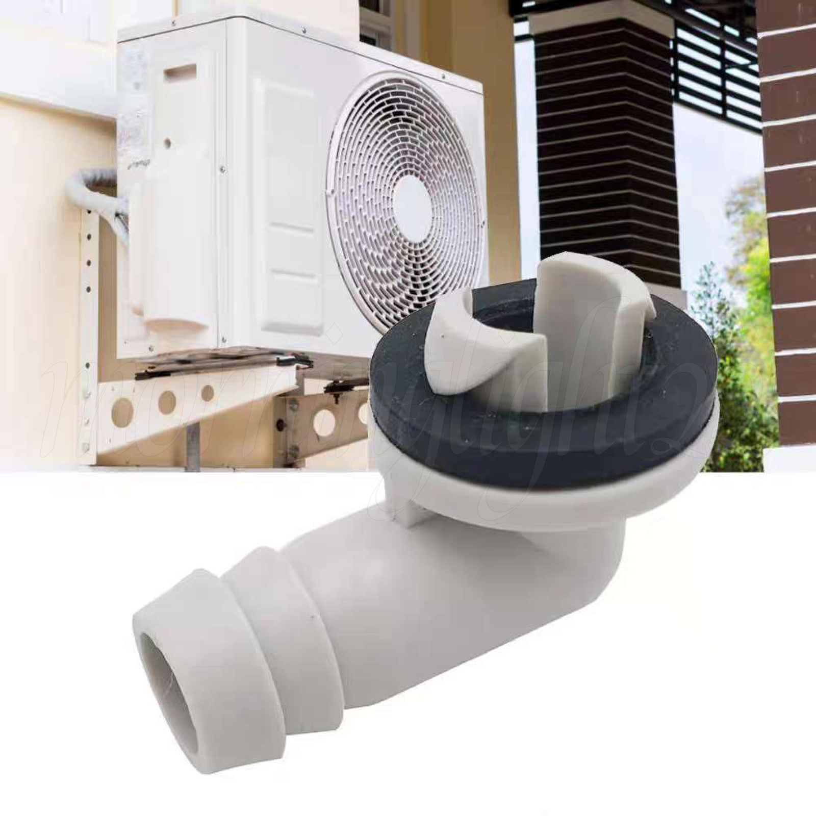 10x Drain Hose Connector Elbow Fitting 15mm Fit most Air Conditioning Units