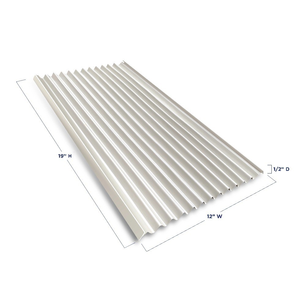 Replacement Side Panels for Window Air Conditioner 19 Inch Height 12 Inch Width