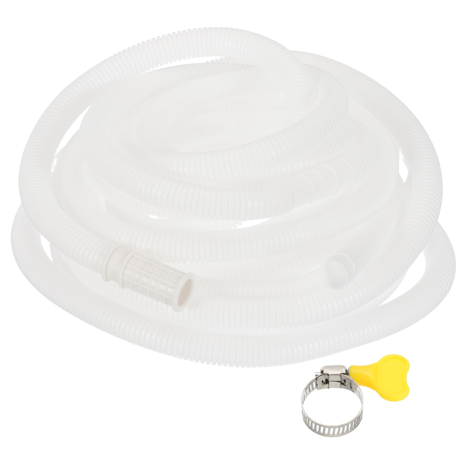 26.24 Feet Air Conditioner Drain Universal AC Drain Connector Hose with Clamp
