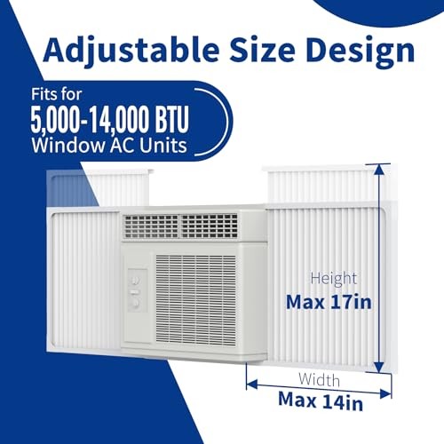 Window AC Side Panel Adjustable Frame