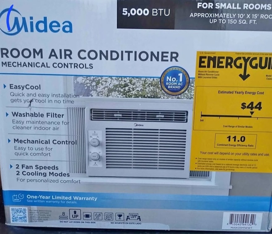 Midea MAW05R1WWT Window Air Conditioner