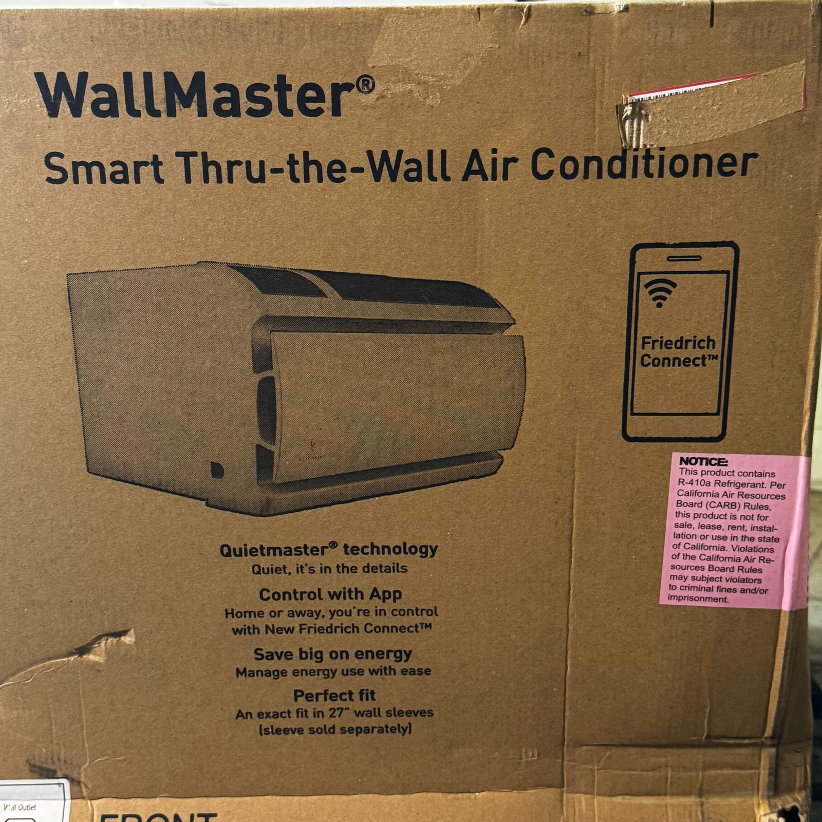 FRIEDRICH Wall Air Conditioners 12000 BTU Cool, 230V White WET10A33A (New Other,