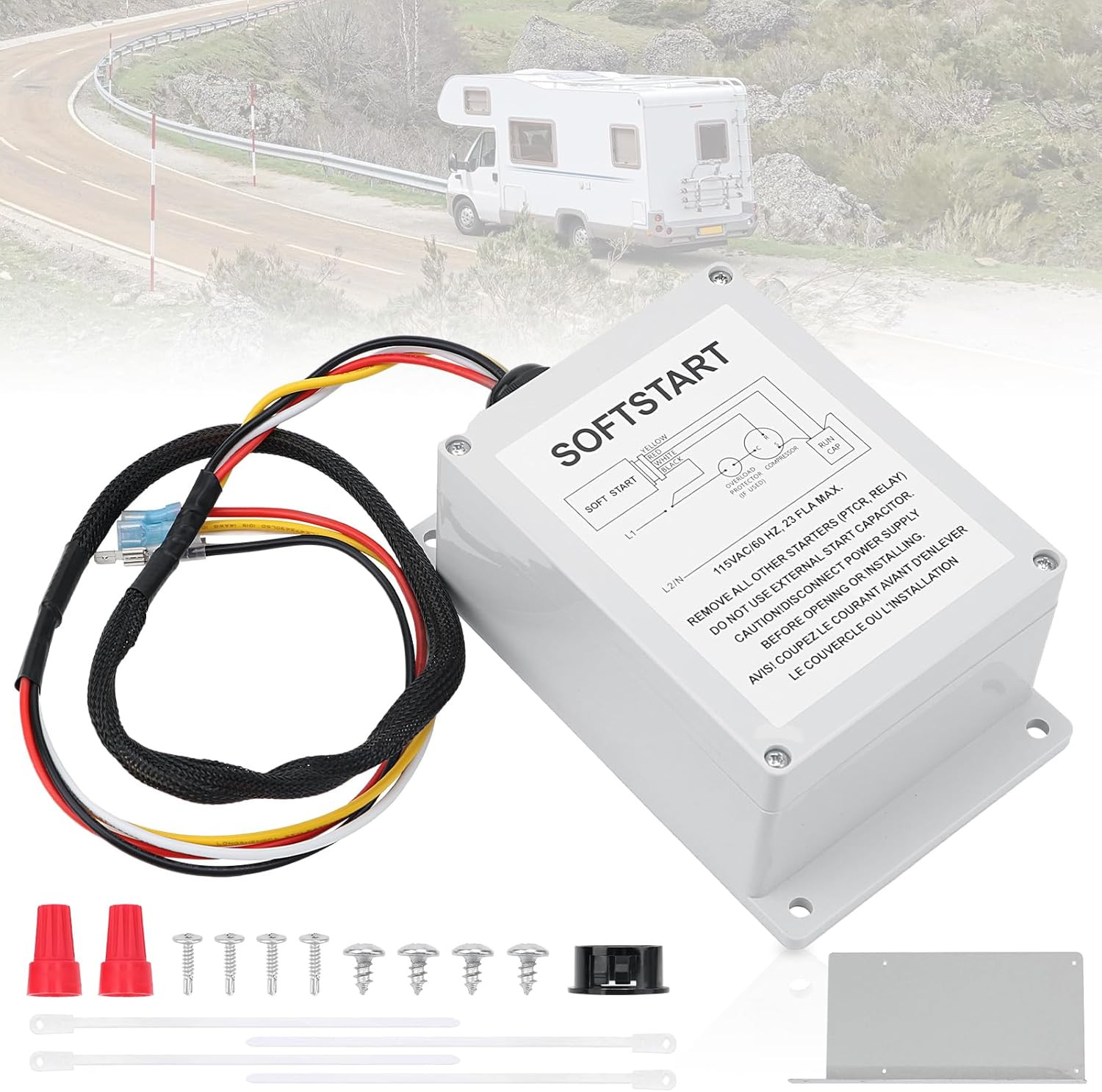 Soft Start Control Kit 1497-3601 for Coleman-Mach 450XX 452XX Series-Ac Unit Sof