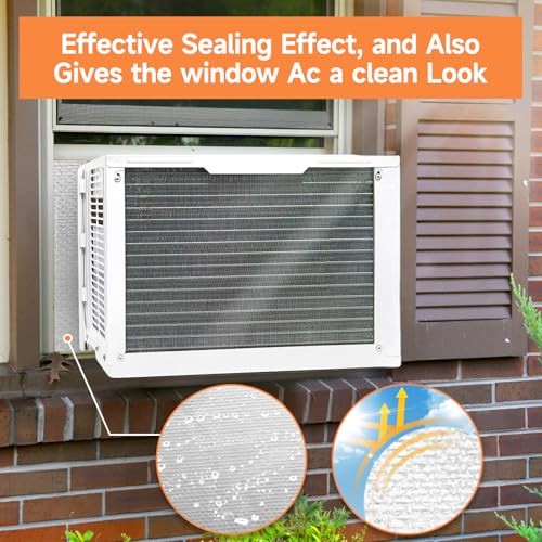 Window Air Conditioner Insulated Foam Panels, | Winter Surround Style 1