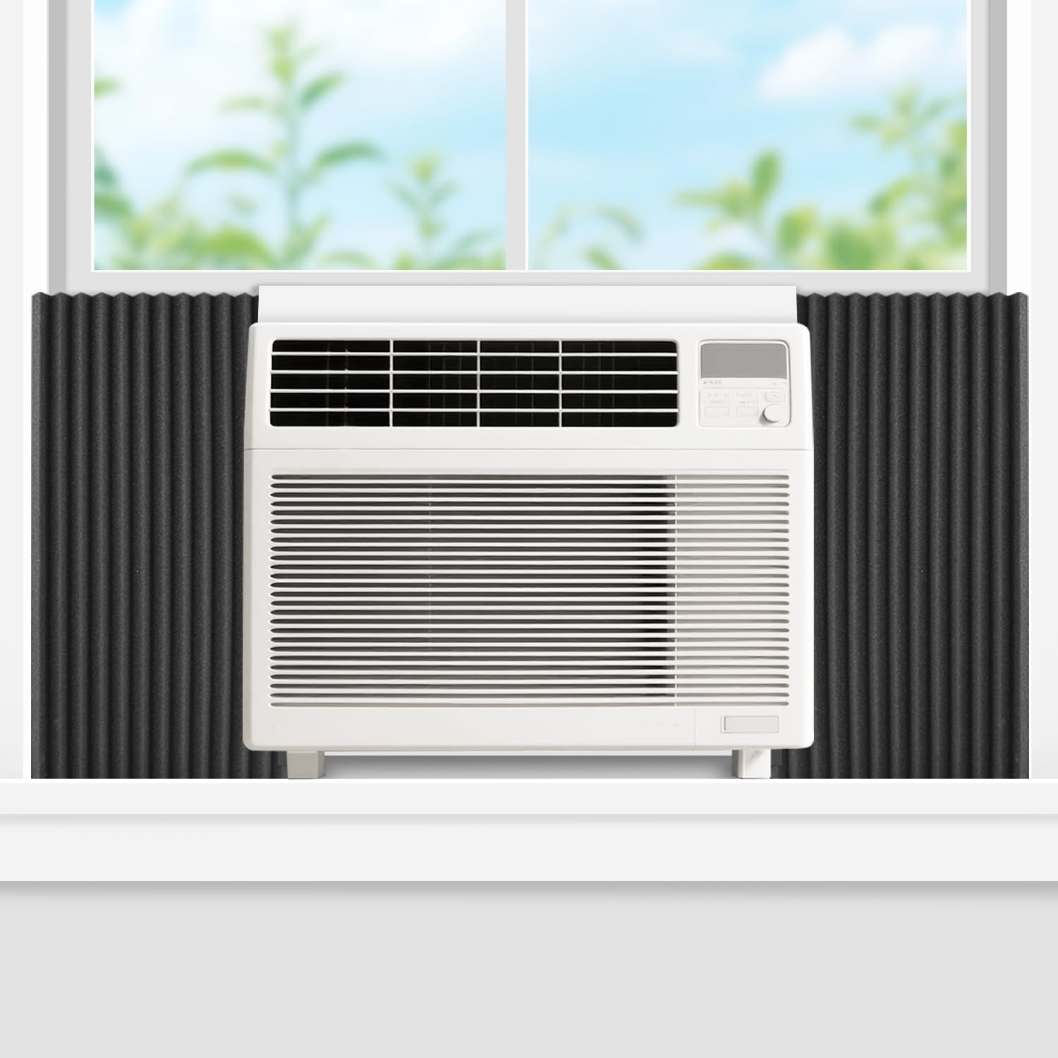 2 Pack Window Air Conditioner Side Panels, Ac Window Seal Kit Window Well Ac …