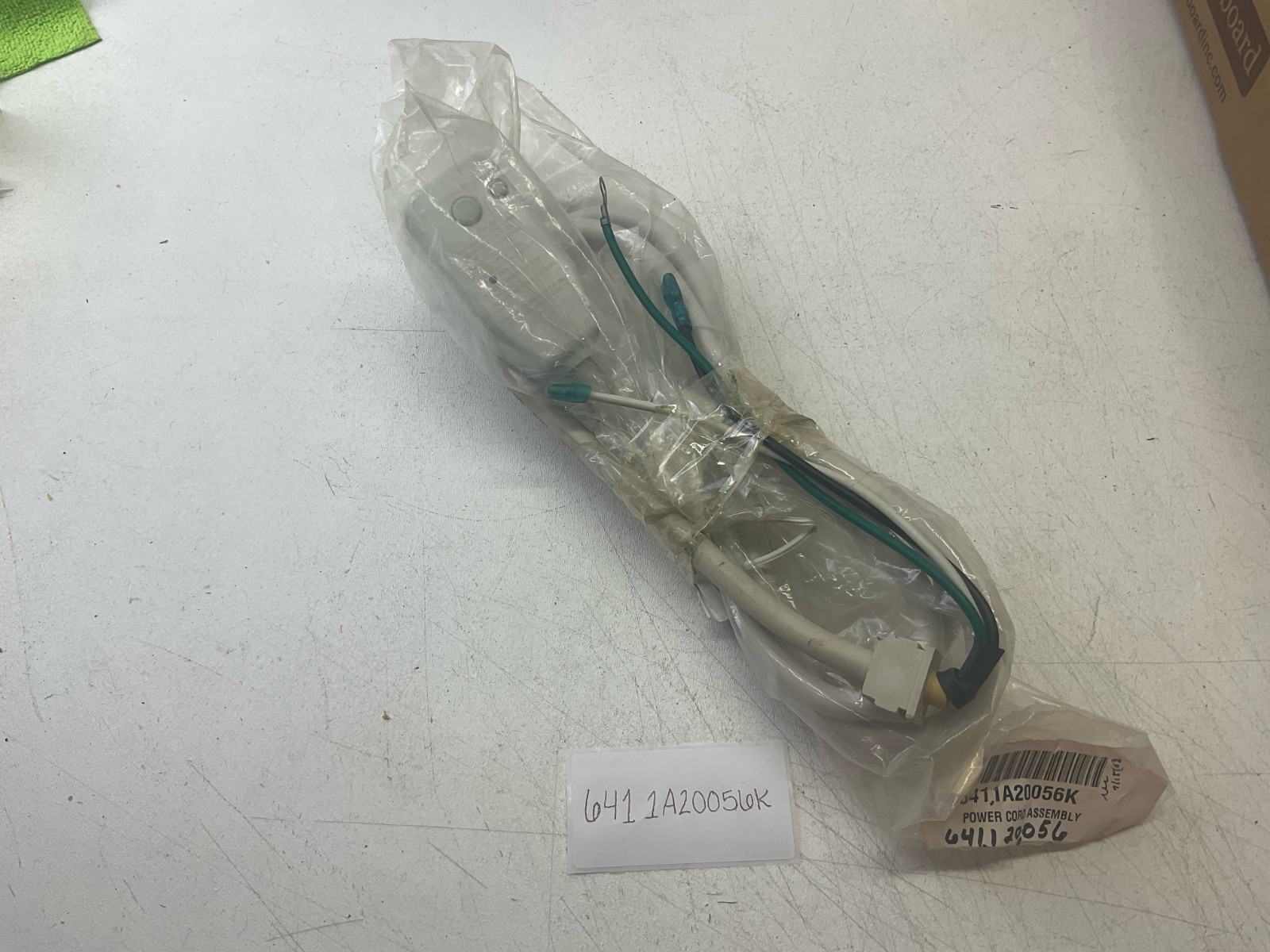 Genuine OEM LG 6411A20056K 641120056 Air Conditioner Power Cord Assembly – White