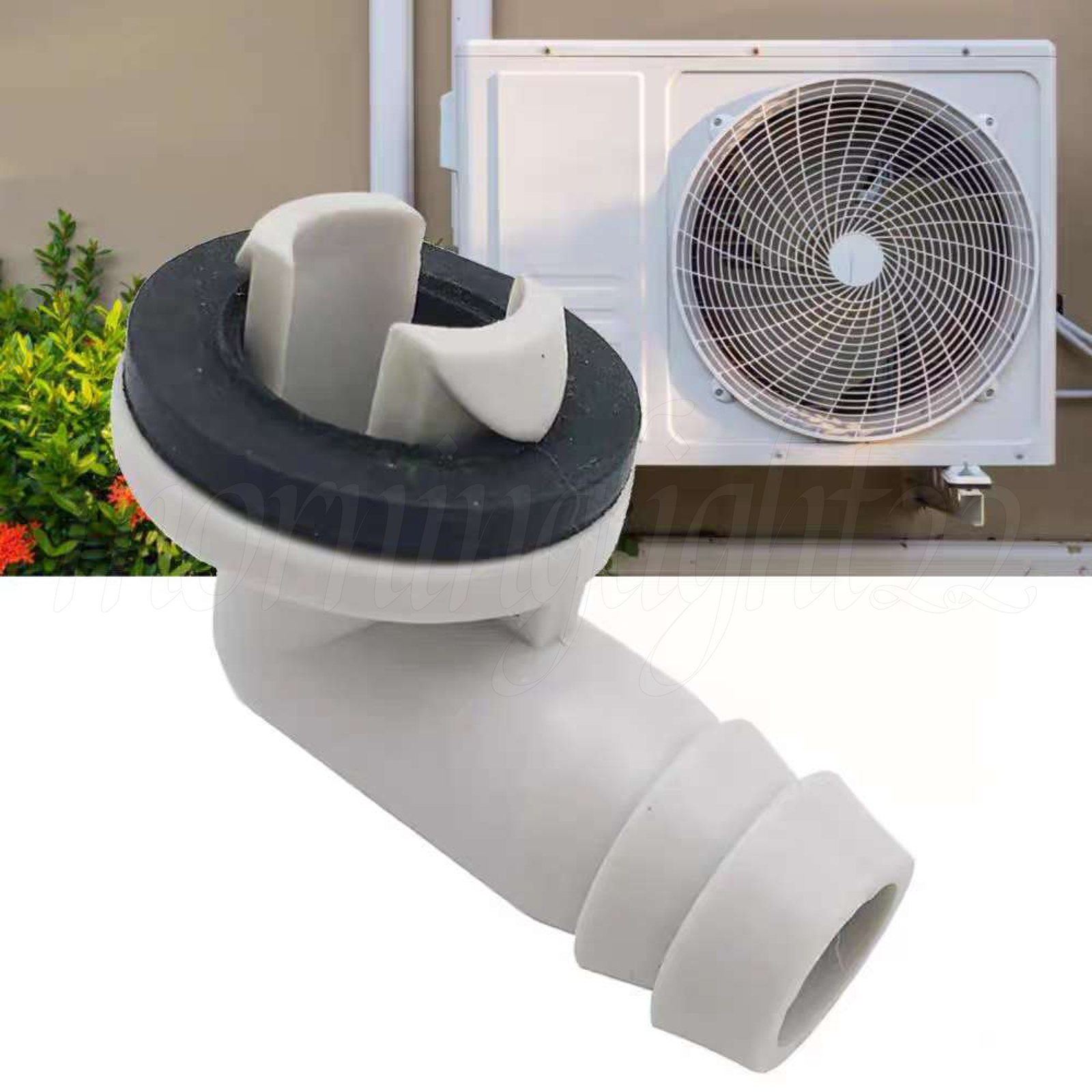 10x Drain Hose Connector Elbow Fitting 15mm Fit most Air Conditioning Units
