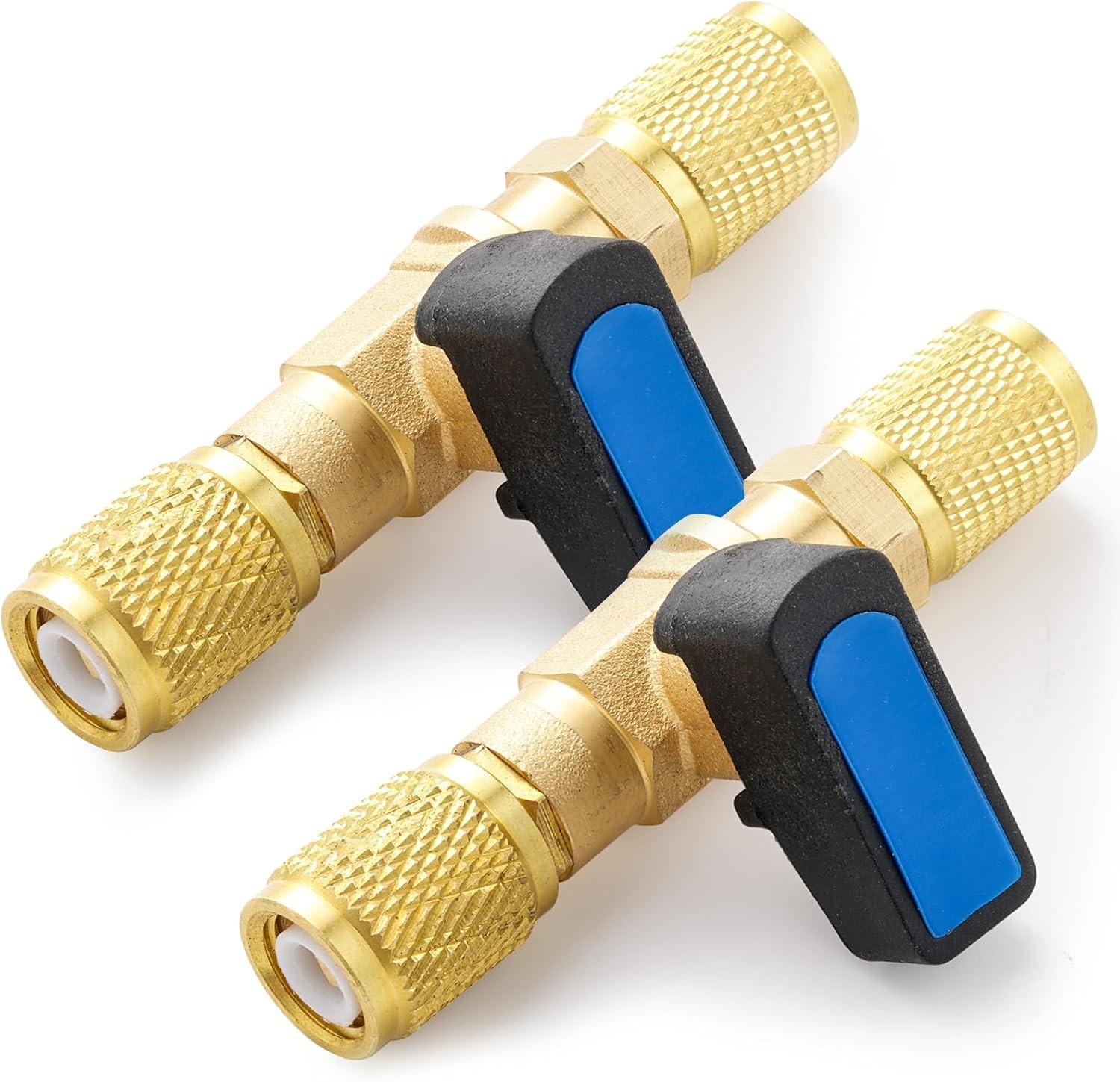 1/4 SAE Female HVAC Control Valve Air Conditioner Ball Valve, 1/4 SAE Female