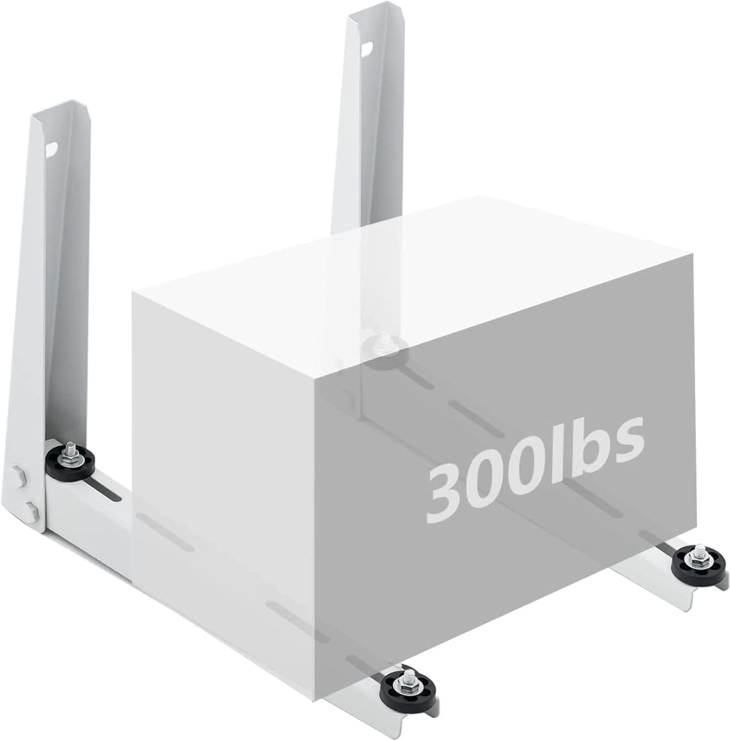 AC Mounting Bracket with Vibration Absorbers for Mini Splits 7000-15000 BTU