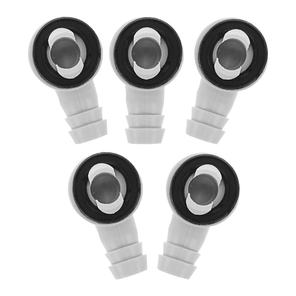 5Pcs Air Conditioner Drain Adapter Diameter Elbow Connector for Drain Hose