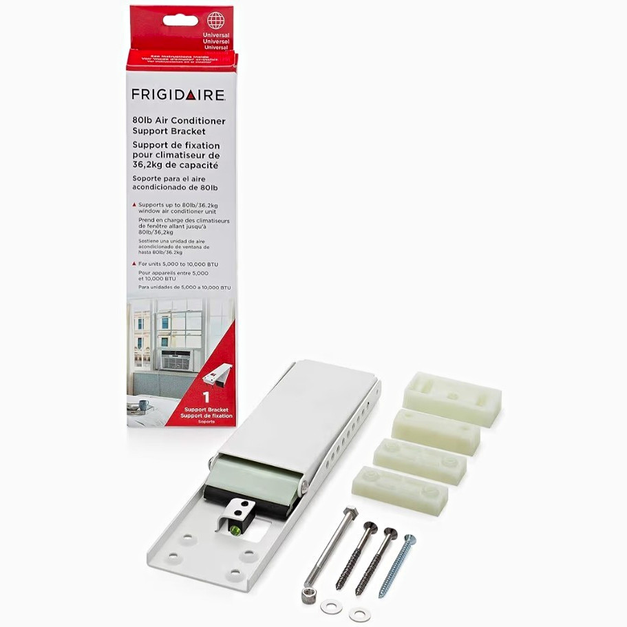Frigidaire 80 lb Window AC Support Bracket 5000-10000 BTU White