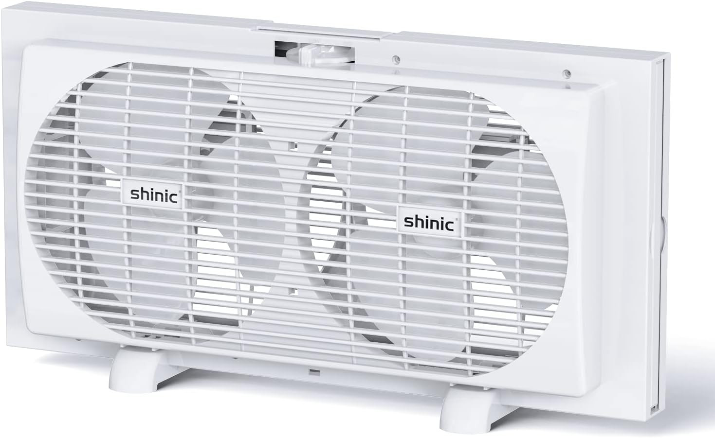 9&Prime; Dual Window Fan,Powerful Cooling,Easy Control,Fits 22&Prime;-33&Prime; | Twin Window Fan