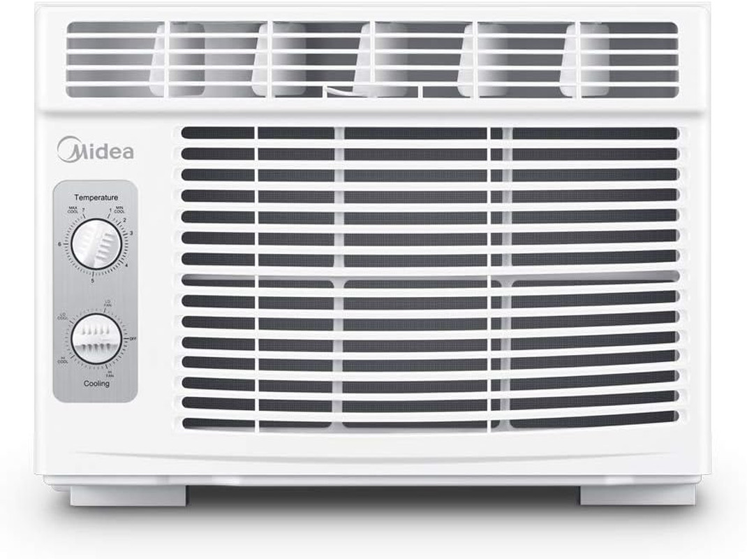 Midea 5,000 BTU Easycool Small Window Air Conditioner – Cool up to 150 Sq. Ft. w