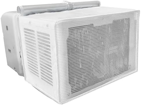 U-shaped Window Air Conditioner Cover, AC Net Vent Screen With Top Cover | Outdo