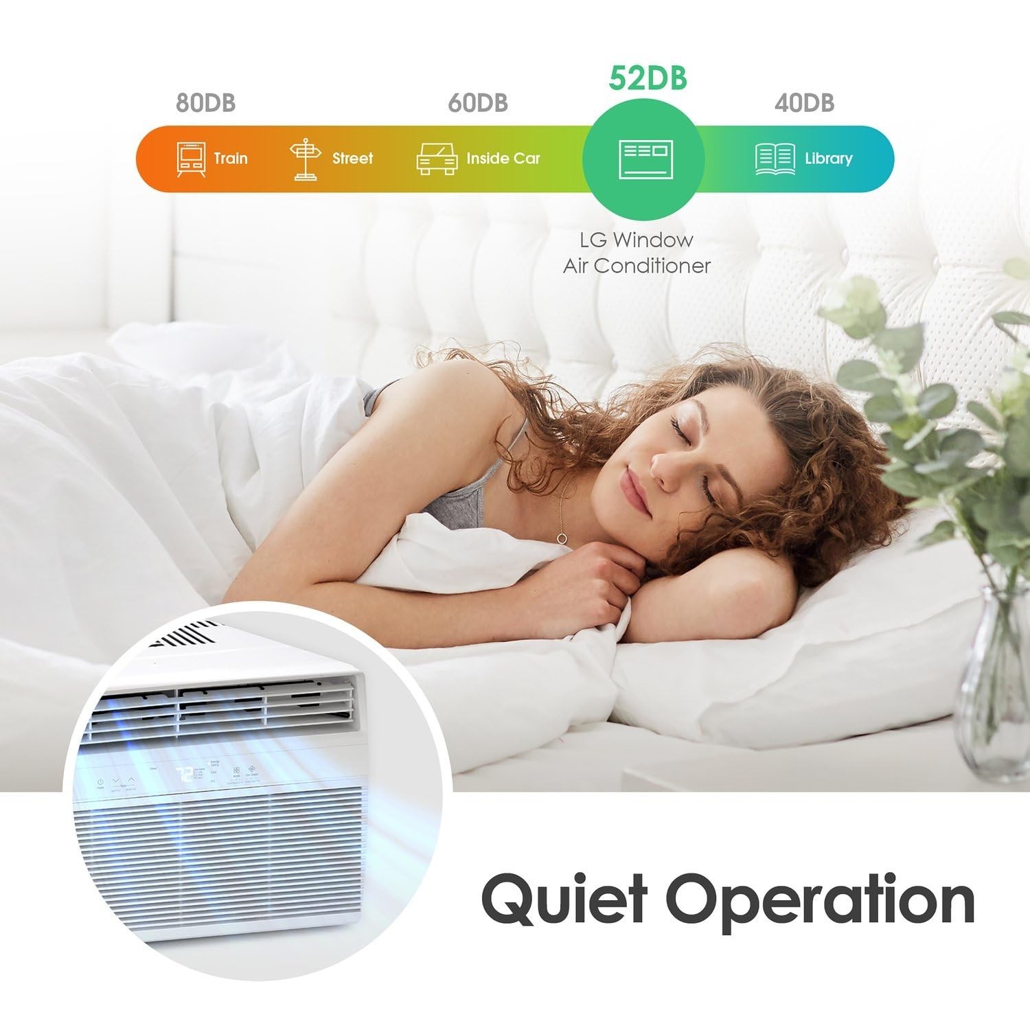 LG LW1025R 10,000 BTU Window Air Conditioner w/ Remote Cools 450 Sq Ft