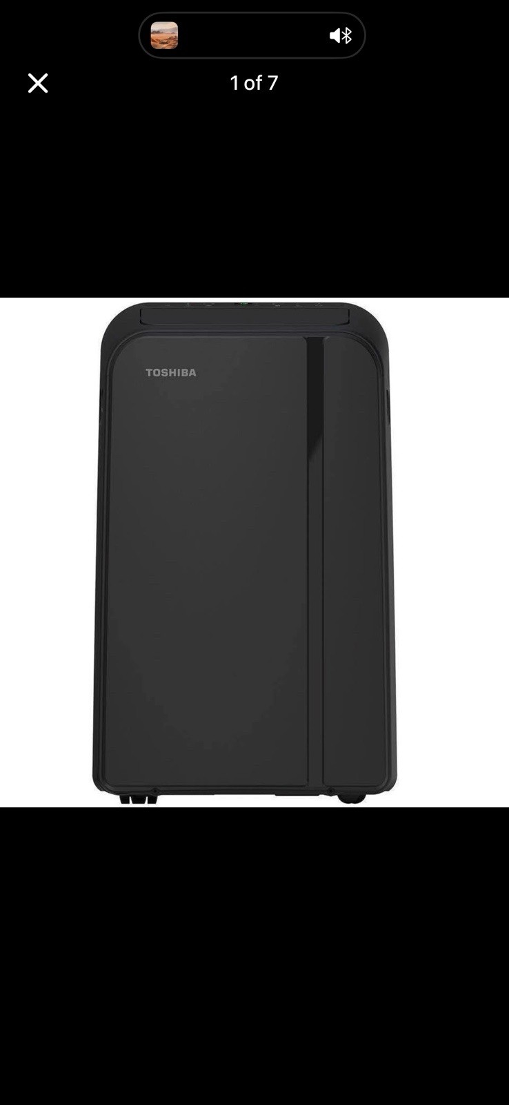 Toshiba Mobile Air Conditioner Remote Control