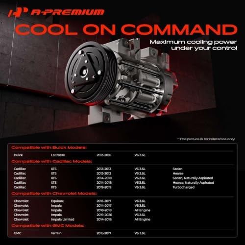 Air Conditioner AC Compressor Clutch Kit | Compatible with Chevrolet Equinox
