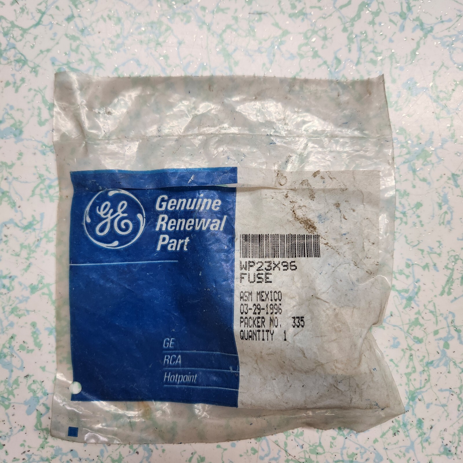 New OEM WP23X94 GE Room Air Conditioner Fuse