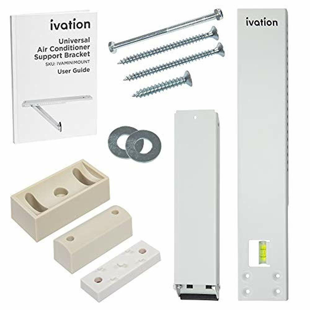 Ivation Universal Window Air Conditioner AC Support Bracket Up to 170 lbs 19 in