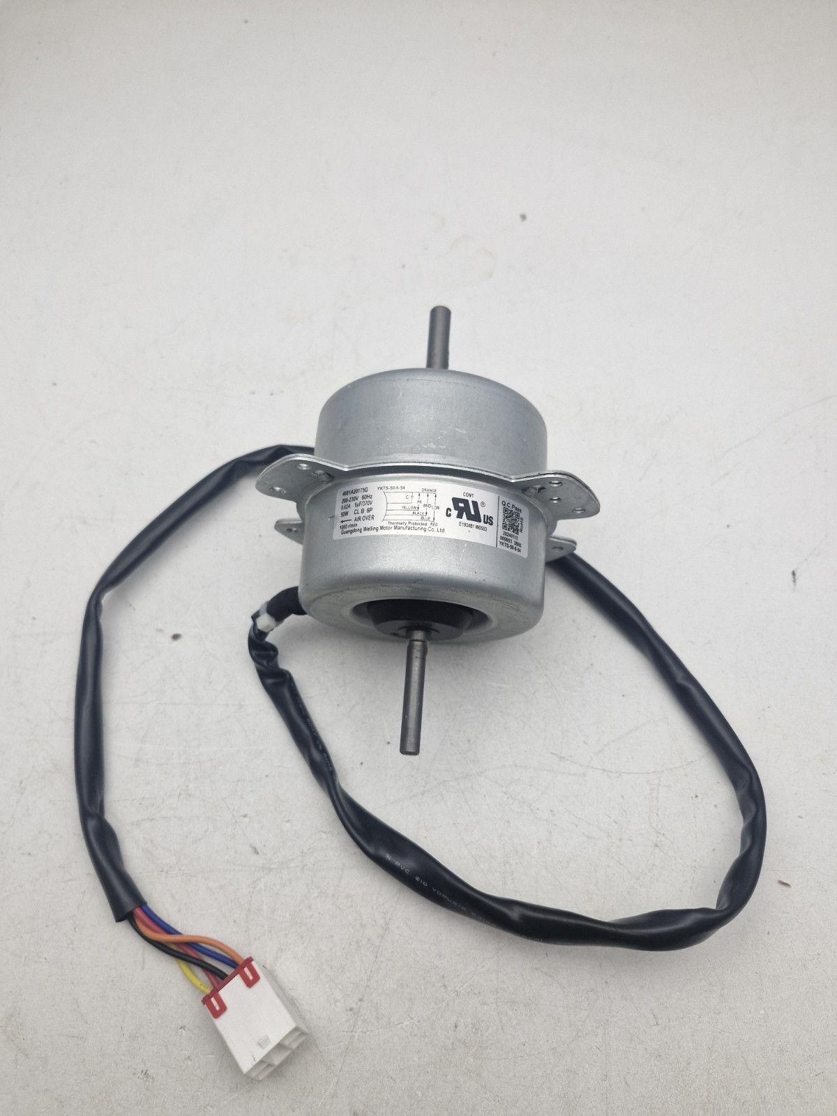 OEM LG 4681A20175G Air Conditioner Fan Motor YKTS-50-6-54