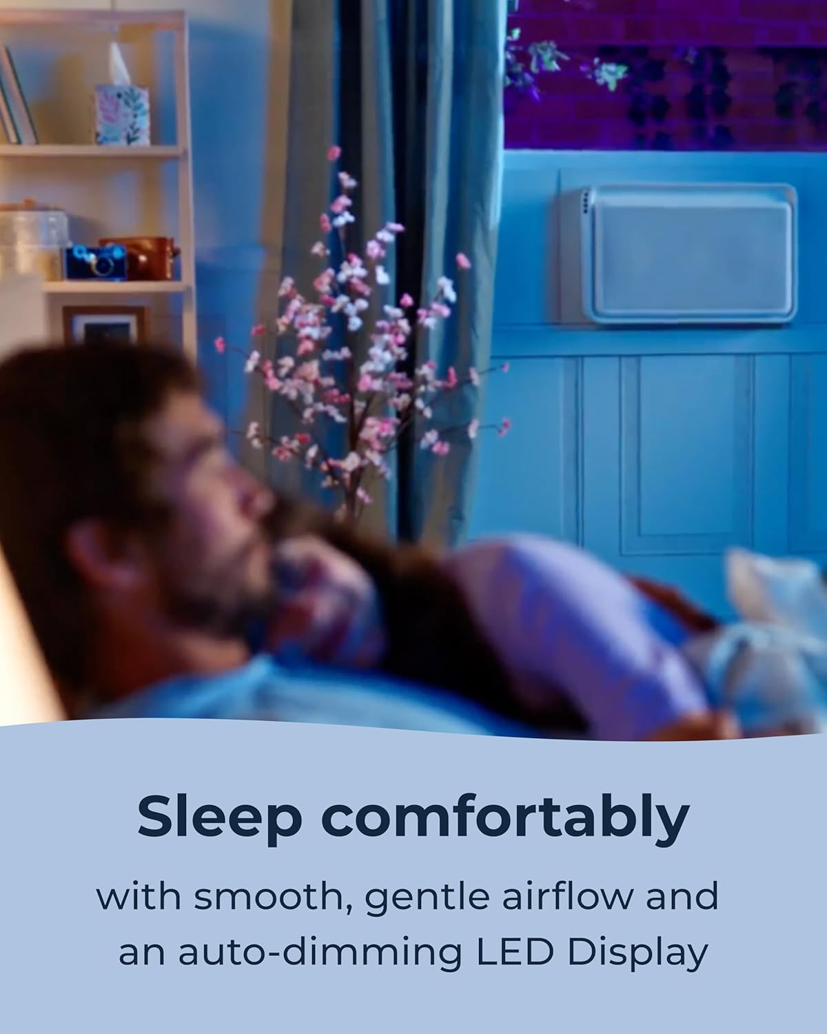 6,000 BTU Window Air Conditioner, Cools up to 250 Sq Ft | Quiet and Smart, Easy