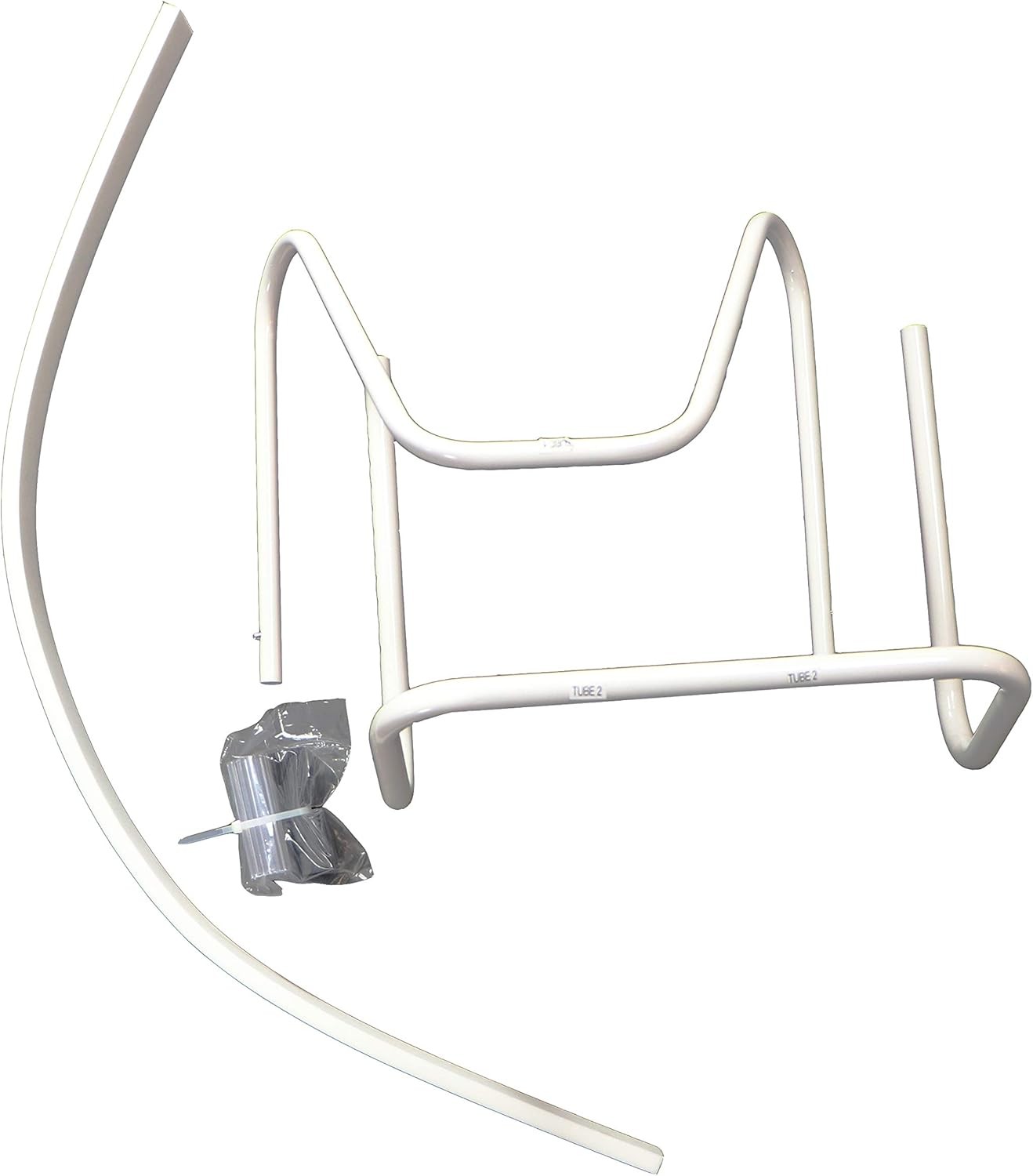 A C Tubular No Tool Support Bracket for Window Air Conditioners Up to 100 Lbs.