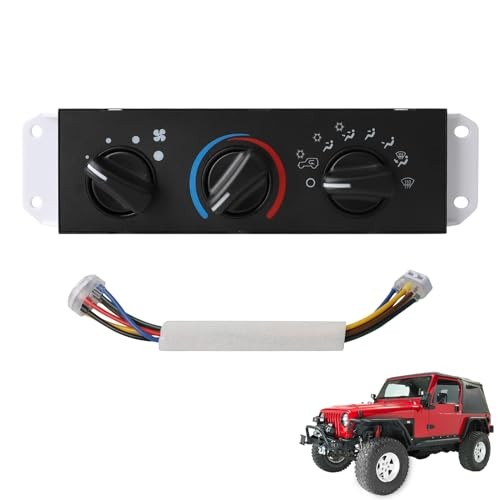 HVAC AC Heater Climate Control Module Compatible with 1999-2006 Wrangl-er TJ