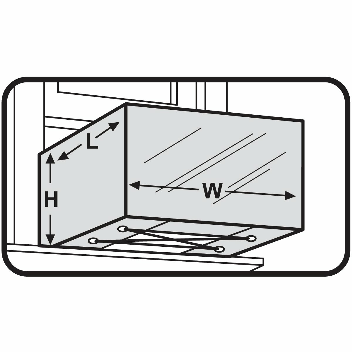 M-D Bld Products 87619 20-Inch by 28-Inch X 30-Inch Window Air Conditioner Cover