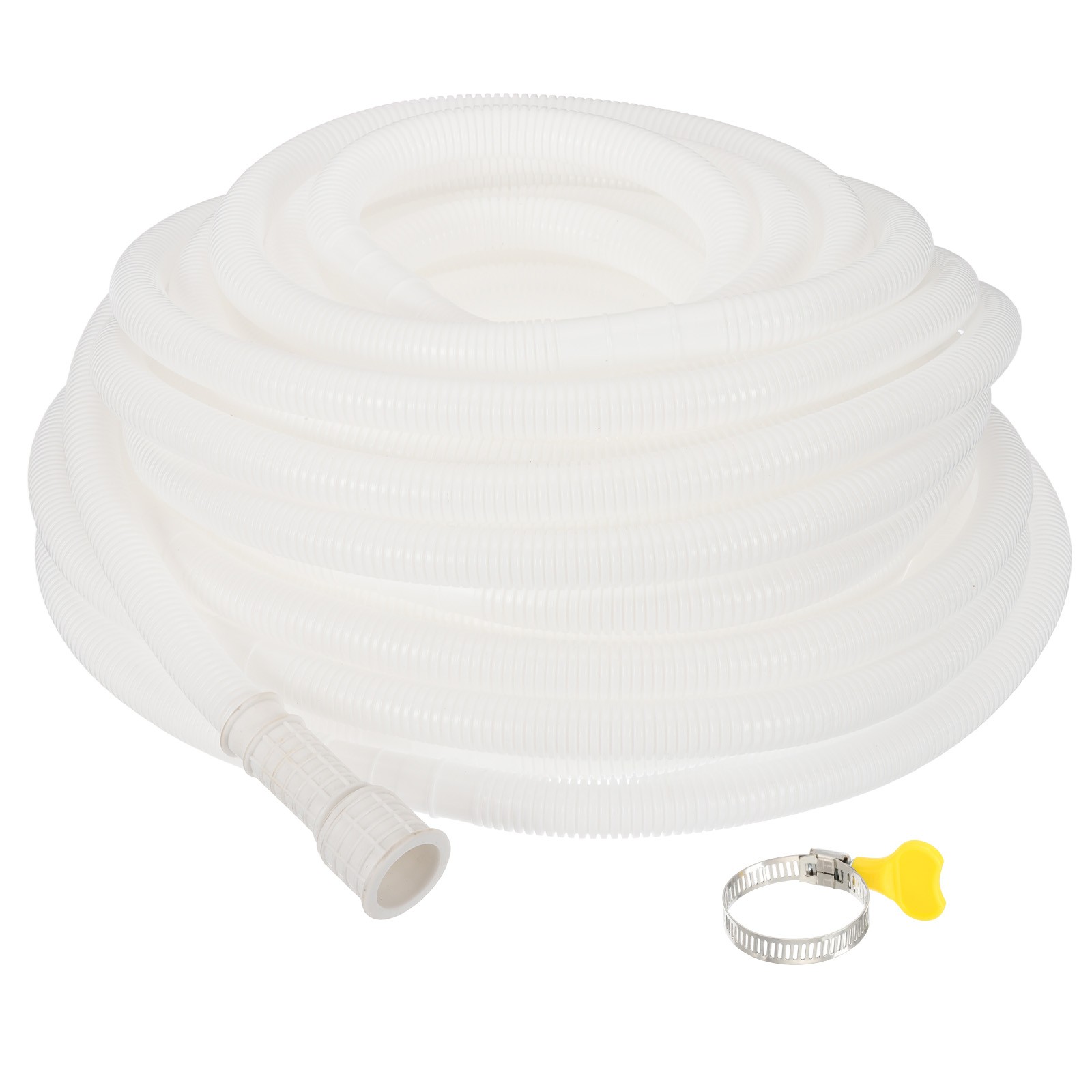 65.6ft Air Conditioner Drain Universal AC Drain Connector Hose Clamp