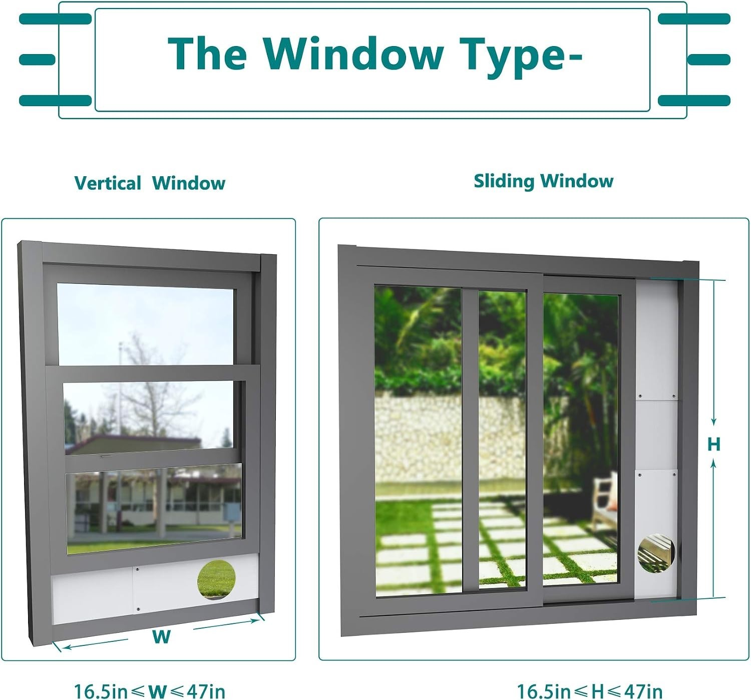 Residential Window Seal Kit for Portable Air Conditioners – Adjustable & Easy