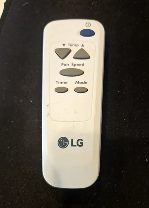 Genuine LG Air Conditioner Replacement Remote Control AKB73016012 with batteries