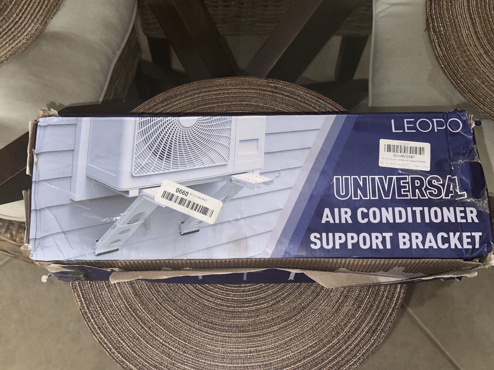 LEOPO No Drilling Air Conditioner Support Bracket