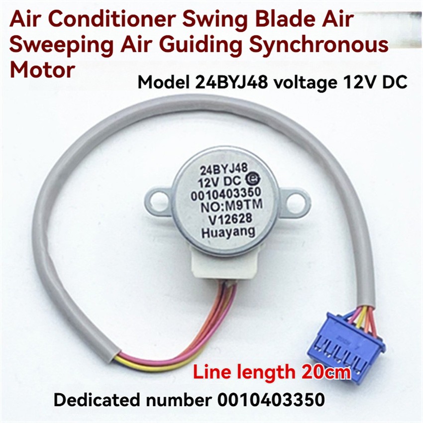 Blade Air Sweeping Air Guiding Motor 0010403350 for Haier Leader Wall-Mounted