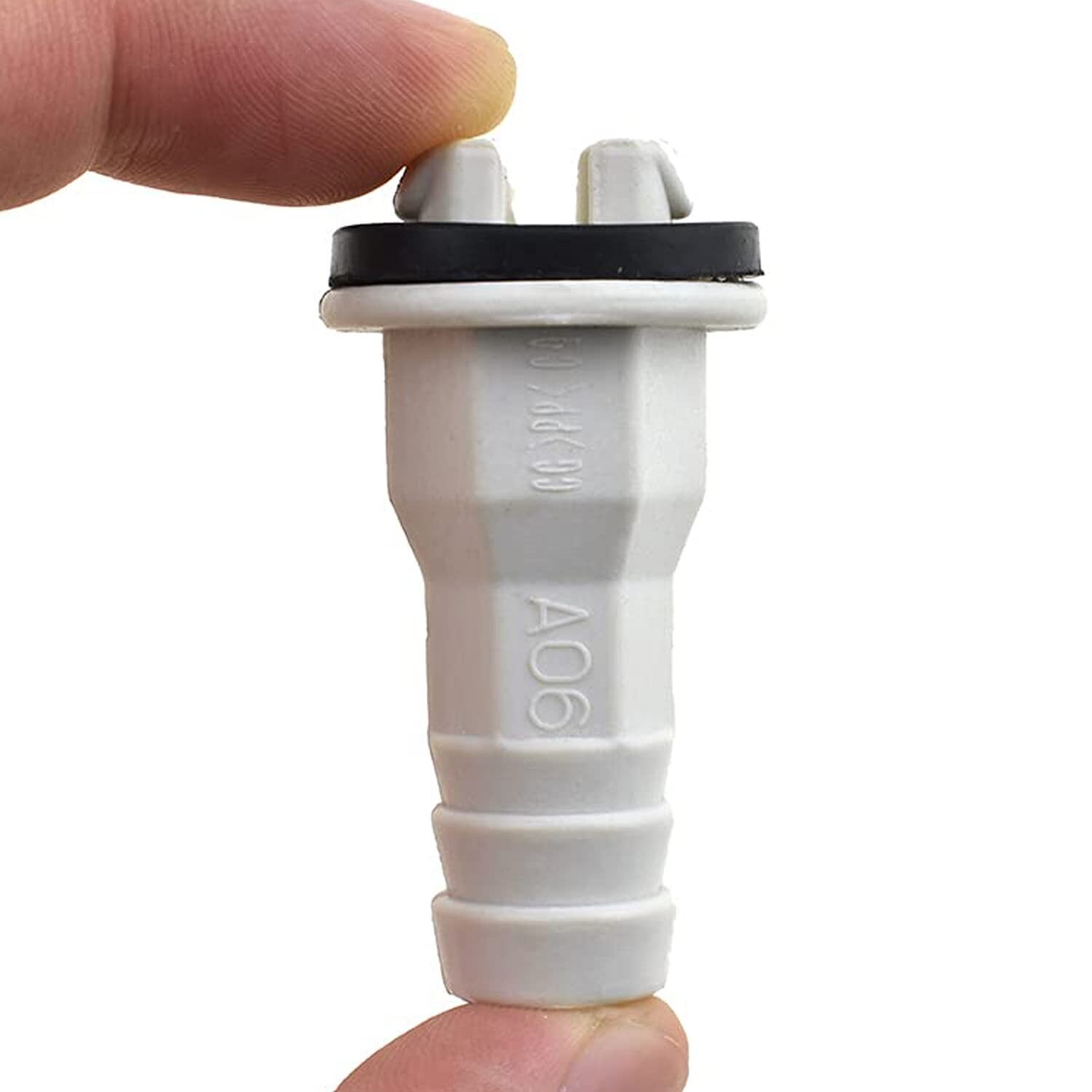 4Pcs 0.6 Inch 15mm Air Conditioner Drain Hose Connector Straight Fitting Wind…