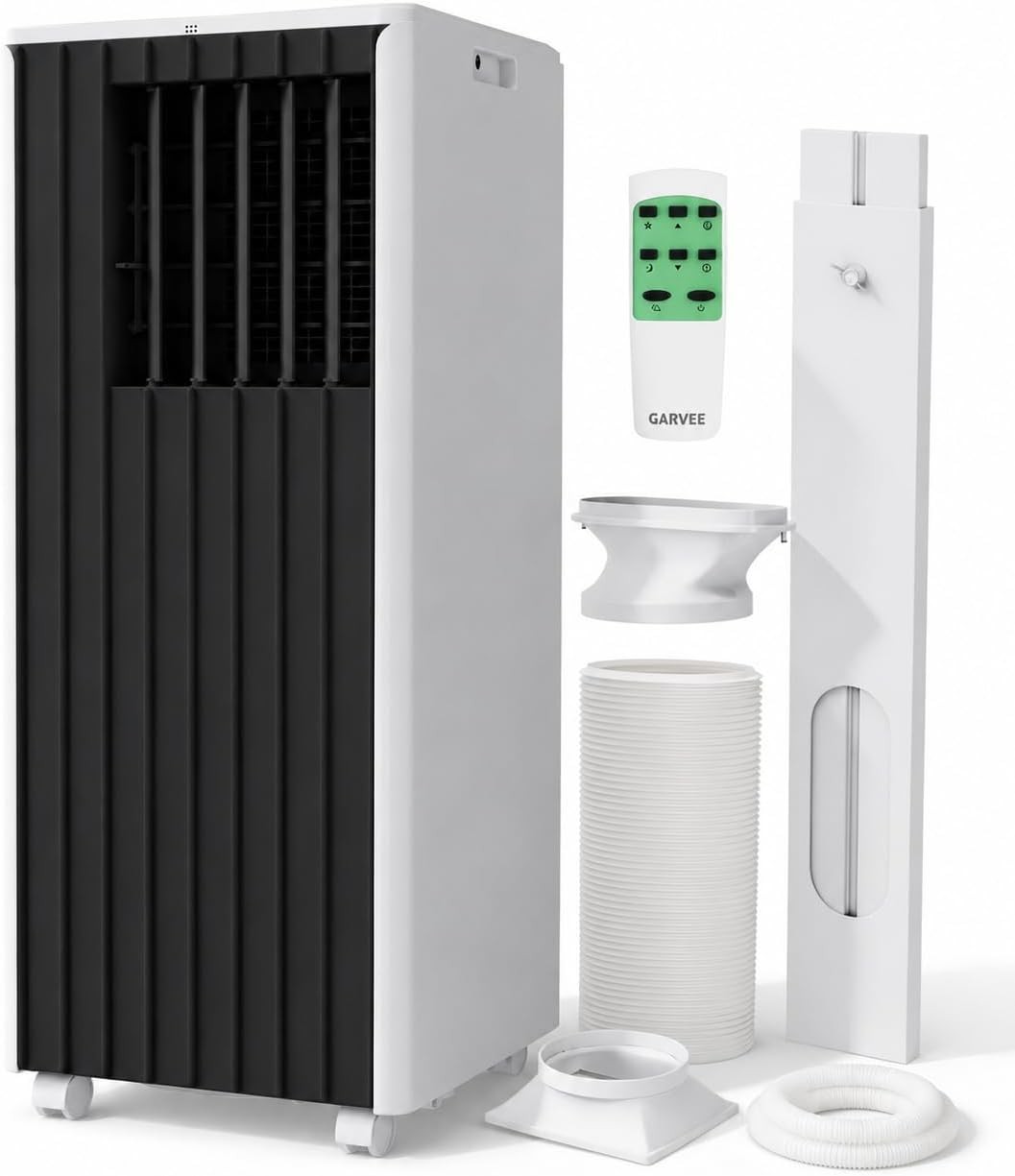 Portable Air Conditioners 8,000 BTU ,4-in-1 Modes with Efficient Cooling, Dehumi