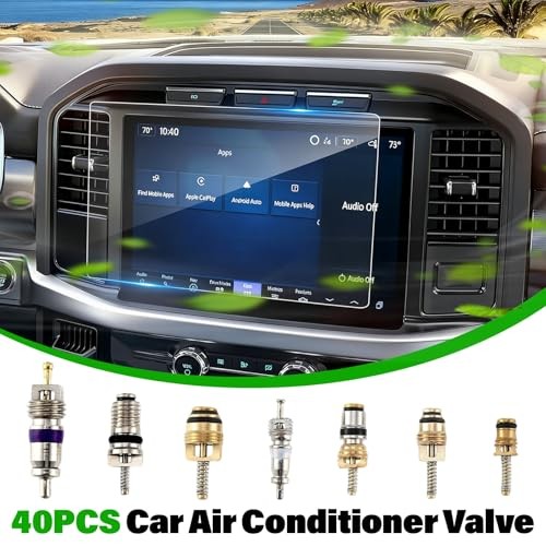 Car A/c Repair Kit, 270PCS O-Ring Set + 40PCS Car Air Conditioner Valve Core